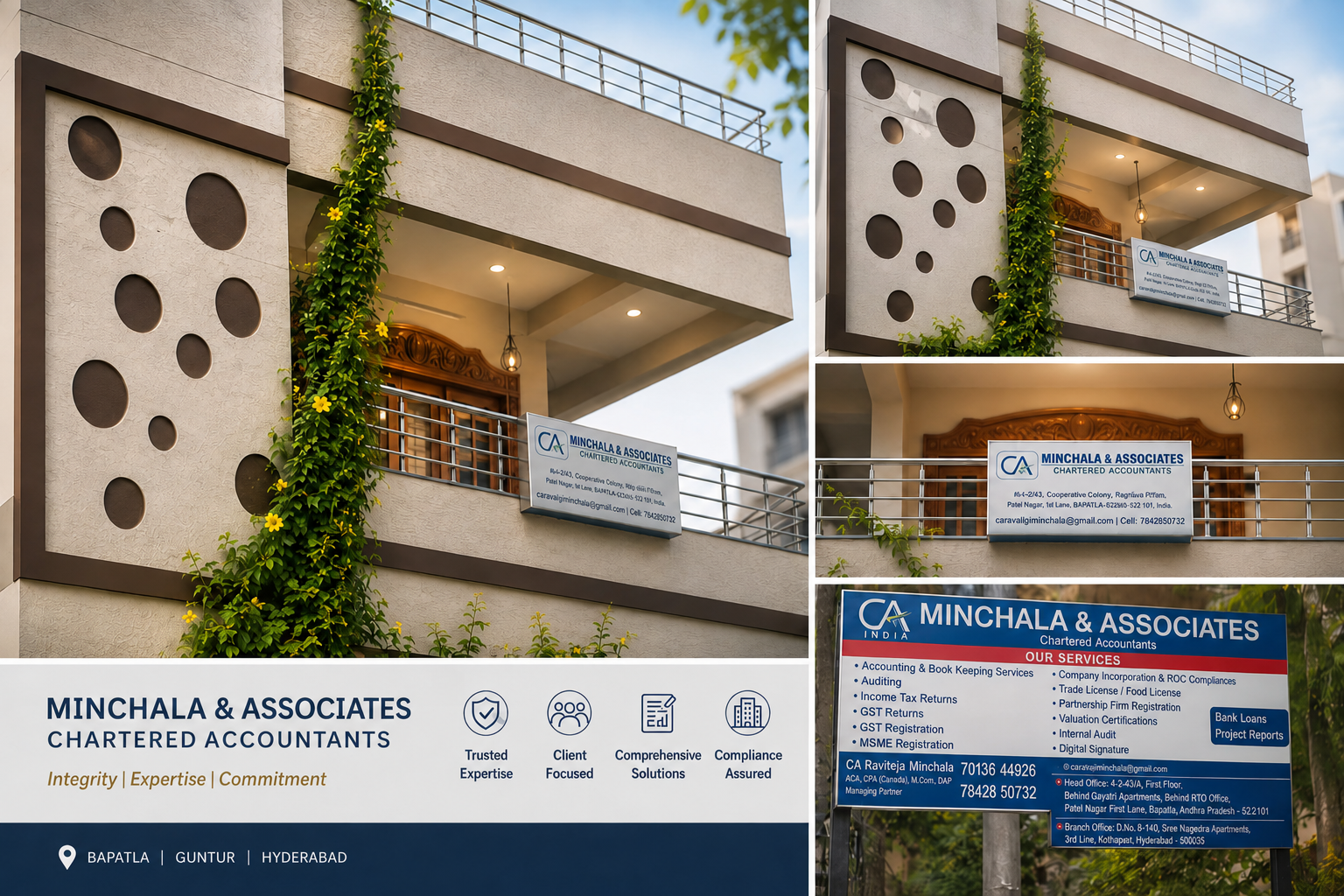 Bapatla office photograph for Minchala & Associates